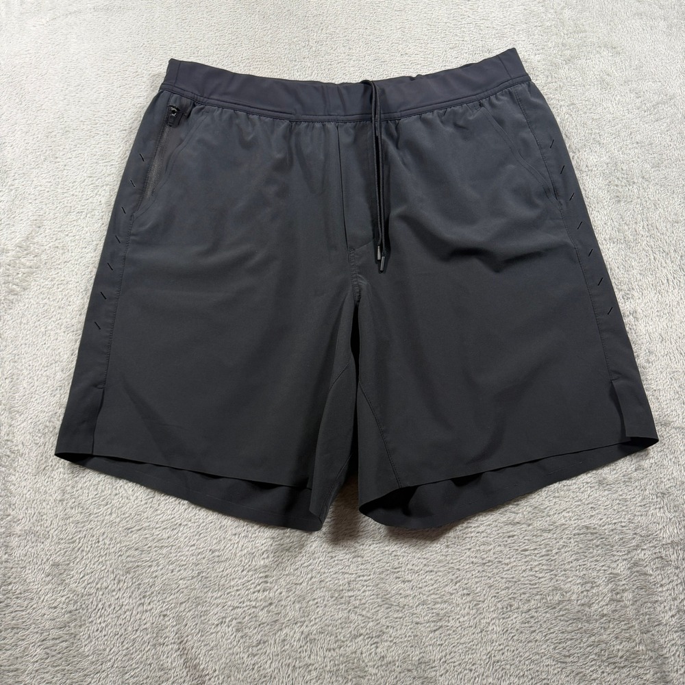 Ten Thousand The Interval Short Mens XL Black 7 Inch Inseam Stretch Training
